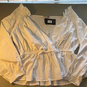 White 2x top Fashion Nova